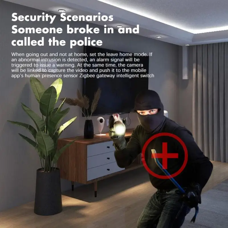 Zigbee-Sensor de Movimento com Detecção de Luminância, Presença Humana, Detector de Movimento, Trabalho com Vida Inteligente, Tuya