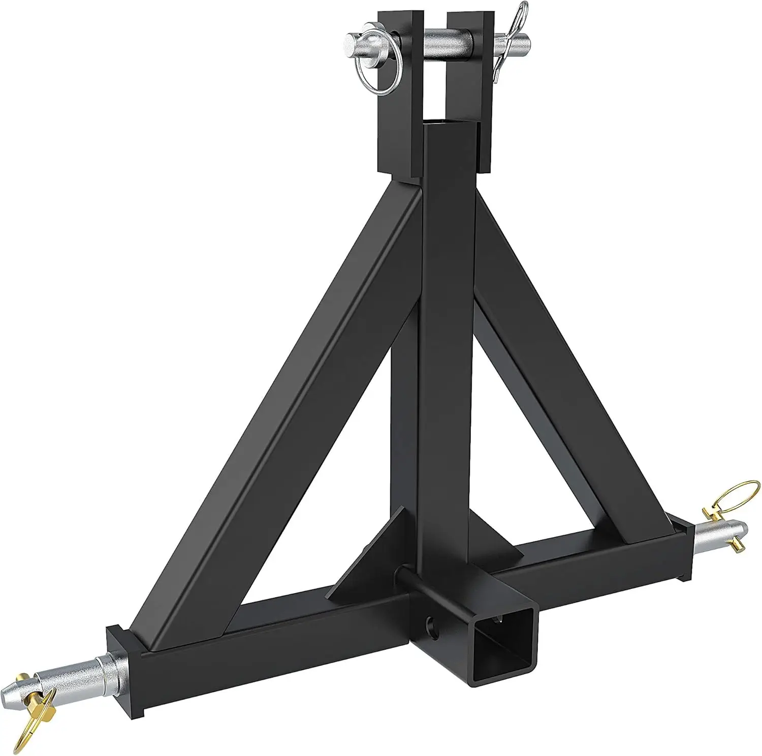 

3' Point 2' Receiver Hitch Adapter Heavy Duty for Tractors Cat 1 Compatible with John Deere, Kubota, Yanmar, Kioti