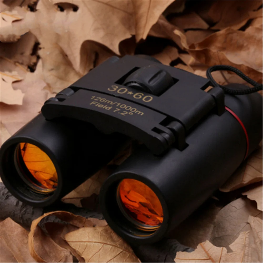 Sakura 30X60mm Pocket Mini Binoculars HD Wide Angle Portable Low Light Level Night Vision Telescope