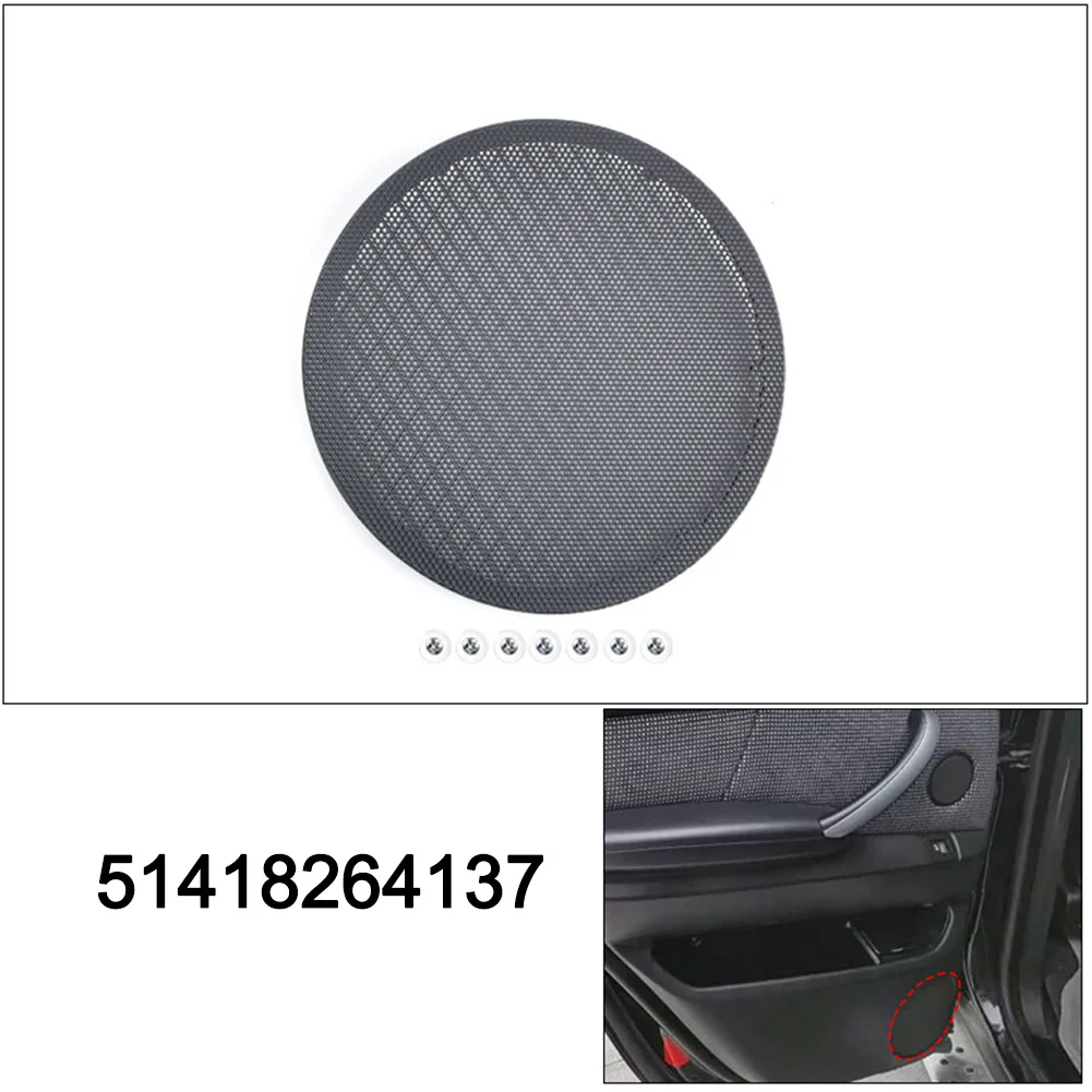 Auto Sound Panel Car Audio Trim Stylish Interior Upgrade High Universality Fitment Interior Speaker Cover Upgrade