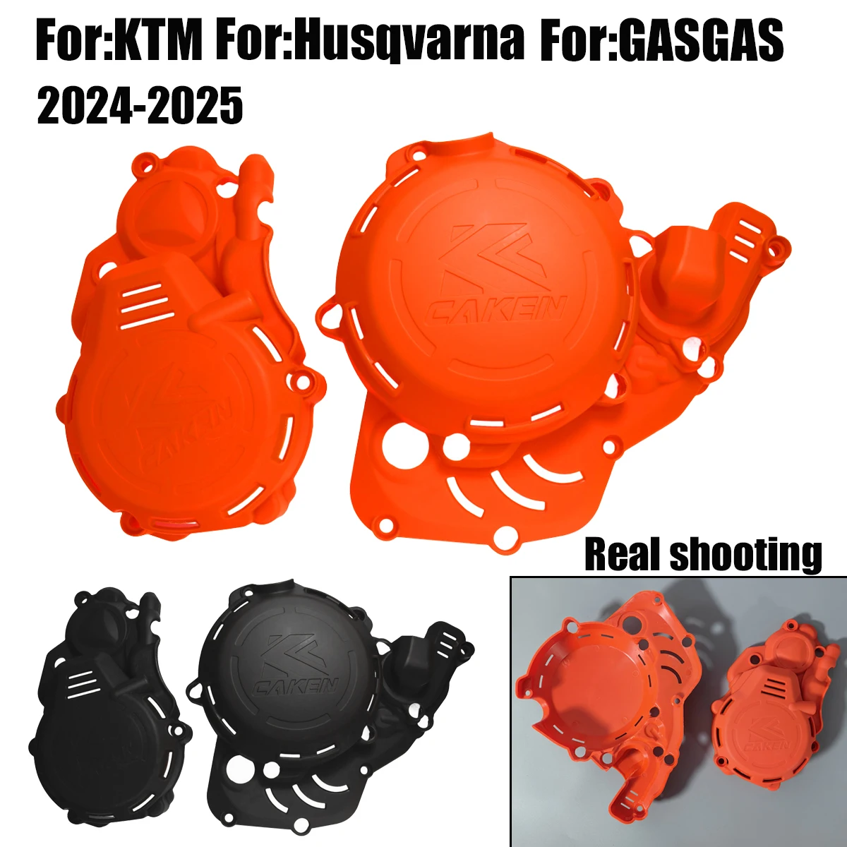 

For KTM 2024 2025 EXC-F250/350 XW-F350 For Husqvarna FE250/350 For GASGAS EC250F EC350F Clutch Protector Lgnition Guard Cover