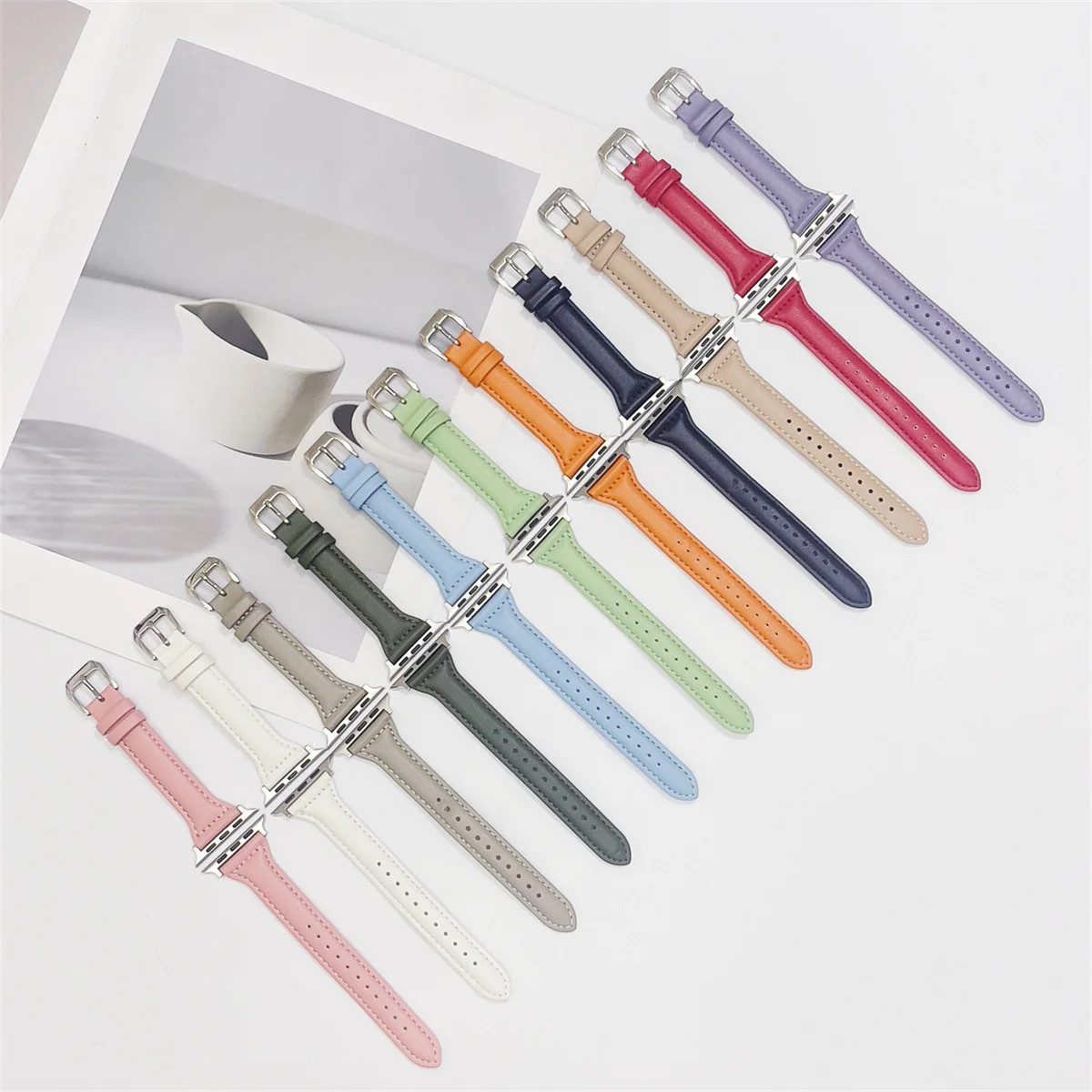 Jewelry Watchband Strap for Apple Watch Ultra 2 Se 9/8/7/6 Fashion Bracelet Watch Strap 42/44/45/49mm 38/40/41m