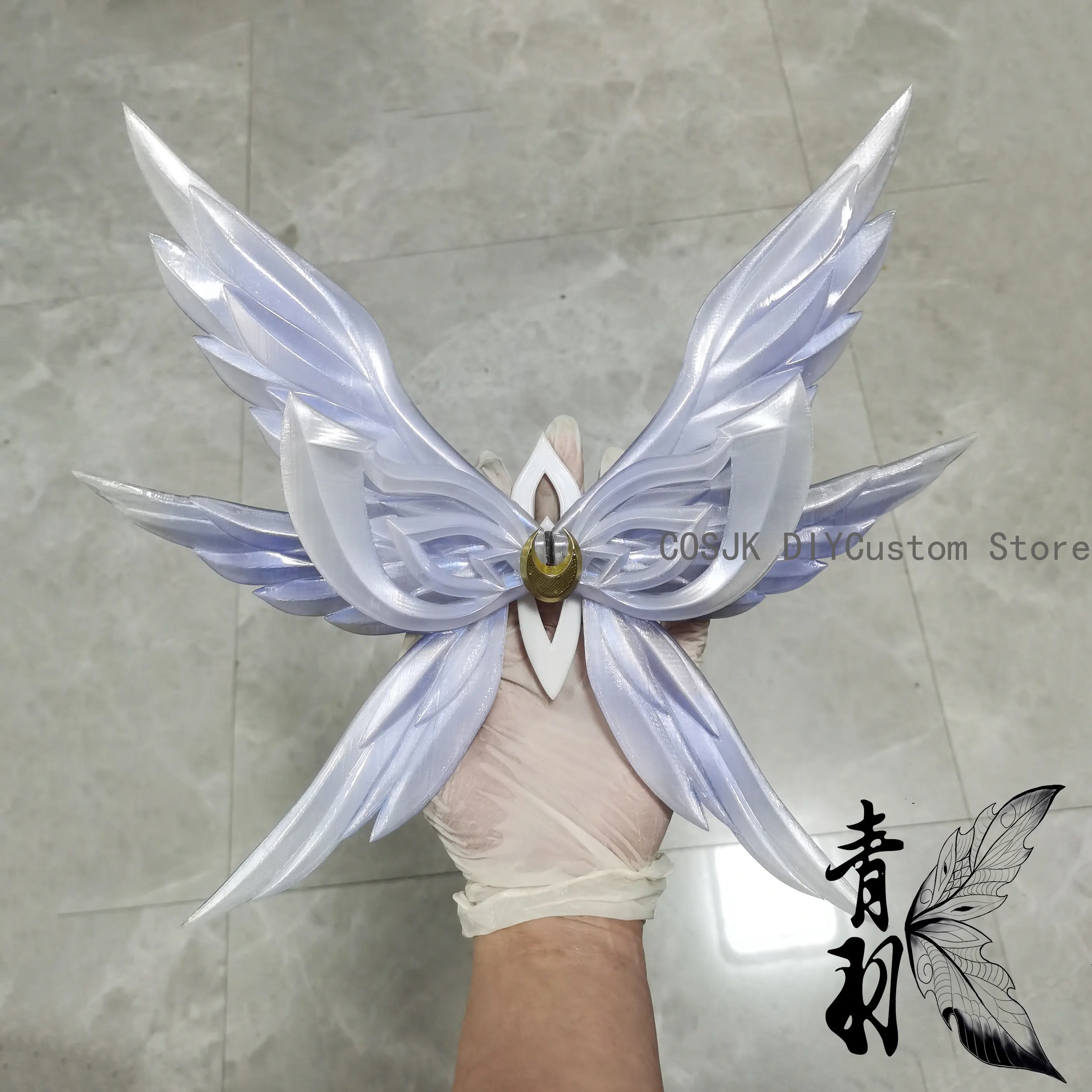 

Game Genshin Impact Columbina Cosplay Headwear Prop Moon Maiden Head 3D Printing Headwear Halloween Party Clothing Accessories