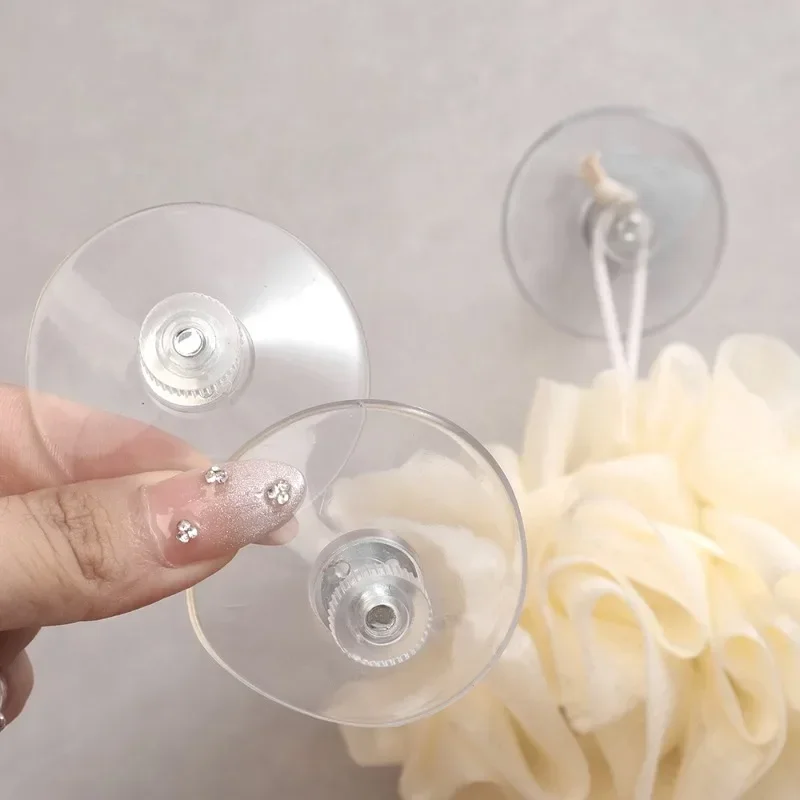 20/10Pcs Transparent Suction Cups PVC Vacuum Suction Cup Holder Plastic Suction Cups with Screws for Home Bathroom Kitchen Tools image 2