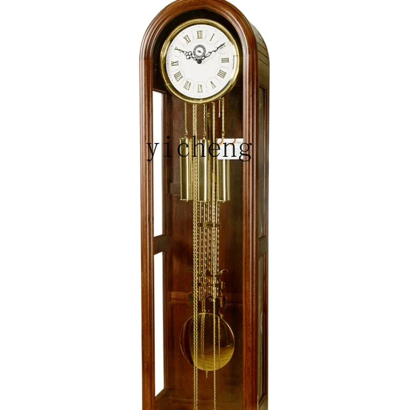 

European Style the Grandfather Clock Living Room Hermle Movement Floor Clock Simple Home