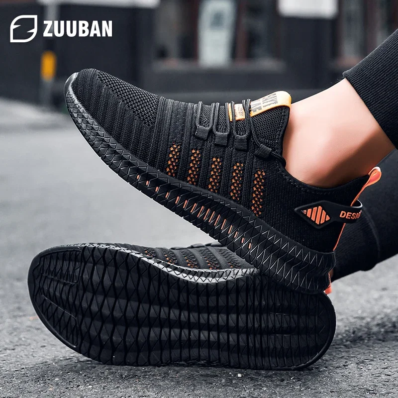 

Men Mesh Shoes 2023 Summer New Breathable Leisure Sports Shoe Outdoor Vulcanized Shoes Fitness Shoes Zapatillas De Deporte