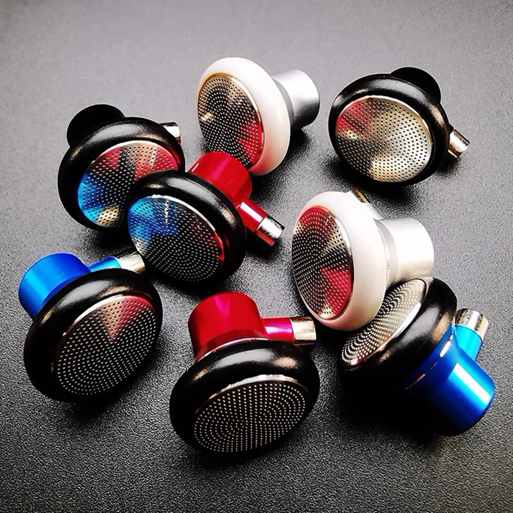 FENGRU-PT32 Graphene Unidade fone de ouvido, DIY Earbuds com interface MMCX, som pesado Bass, unidade de cabeça chata, não incluindo cabo, 15,4 milímetros