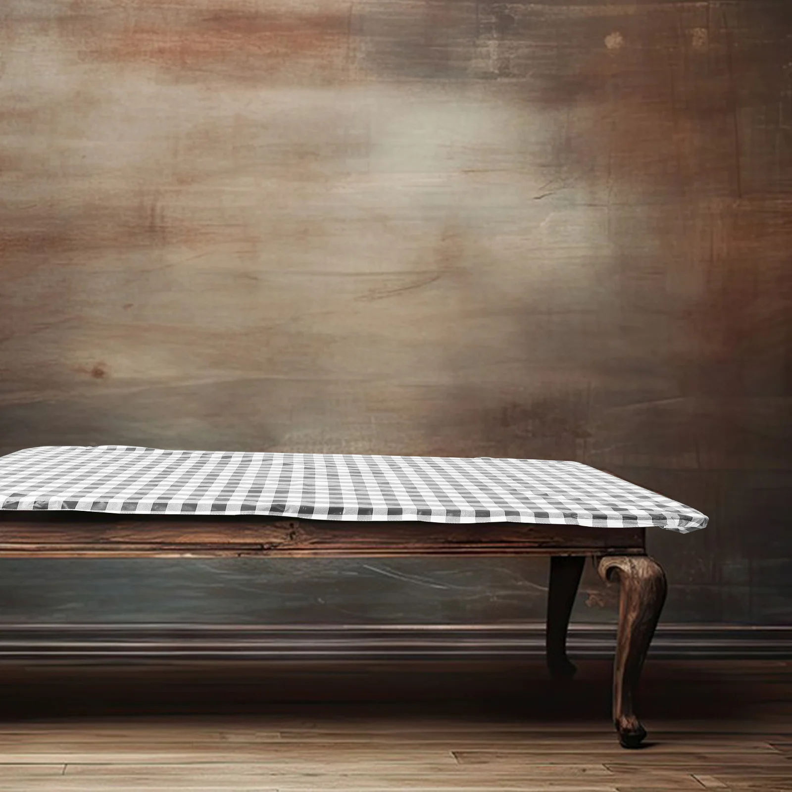 탄력 있는 가장자리가 있는 야외 테이블 커버 피크닉 식탁보 가족 모임 장식을 위한 신축성 있는 방수 먼지 방지