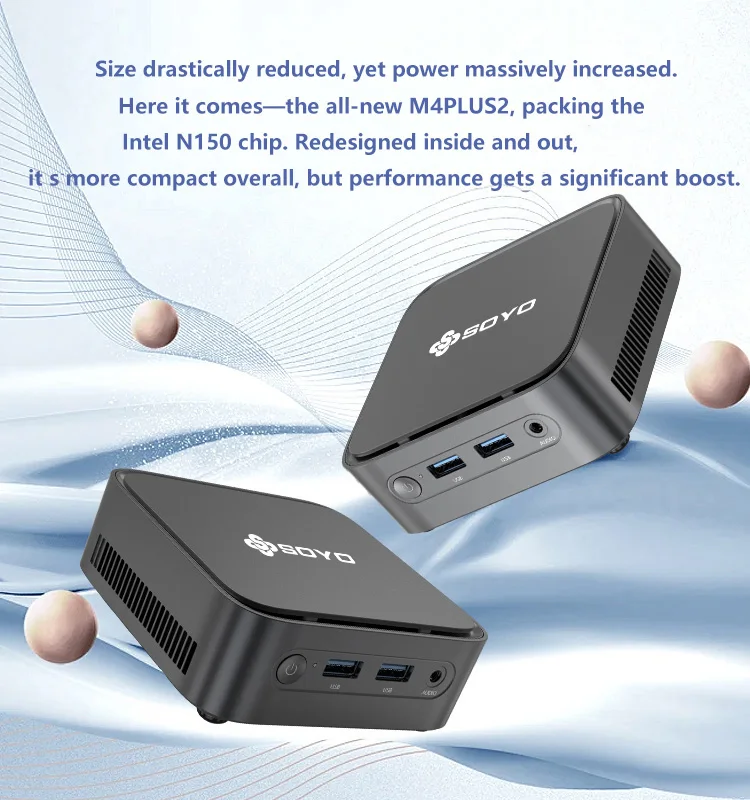 Soyo m4 plus2 mini pc 16gb ram 512gb ssd intel twin lak n150