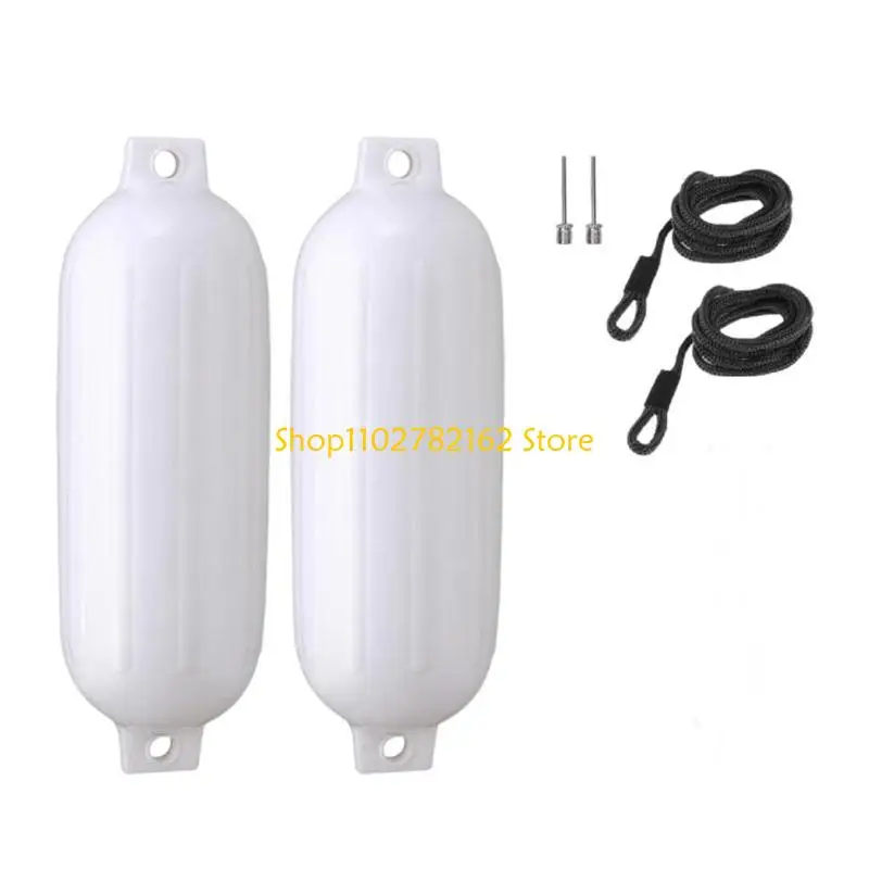 

547B Marine Boat PVC Bumpers Reinforced Eyelet Simple Installs for Docking & Collision Resistance of Yachts