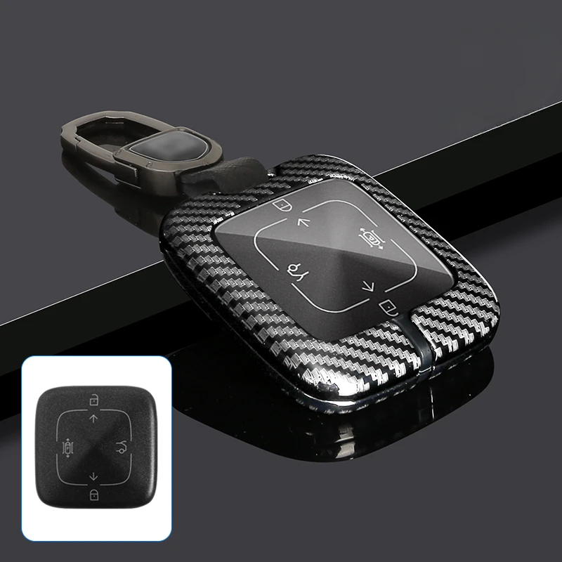 Simple Style Zinc Alloy +  TPU  Car Remote Key Case Cover for Zeekr X Multiple Styles To Choose From