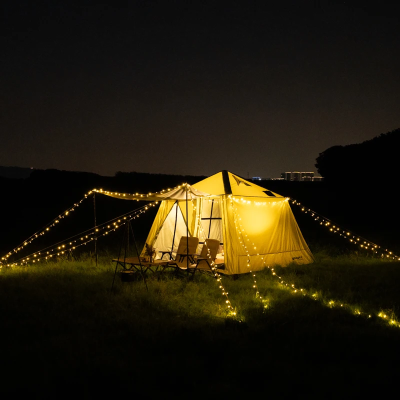 

Luxury Portable Oxford Oxford Fabric Inflatable Camping Tent Waterproof And For Family Outdoor Adventures