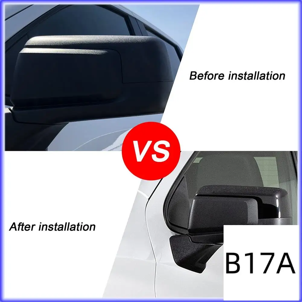 

BT-Rearview Mirror Cap Cover Trim Replace 84469252 For Chevy Silverado 1500 GMC Sierra 1500 2019-2024 Accessories