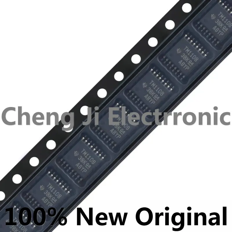 10PCS/LOT TMUX1108PWR、TMUX1109PWR、TSSOP16、3pA conduction state leakage current single channel multiplexer chip