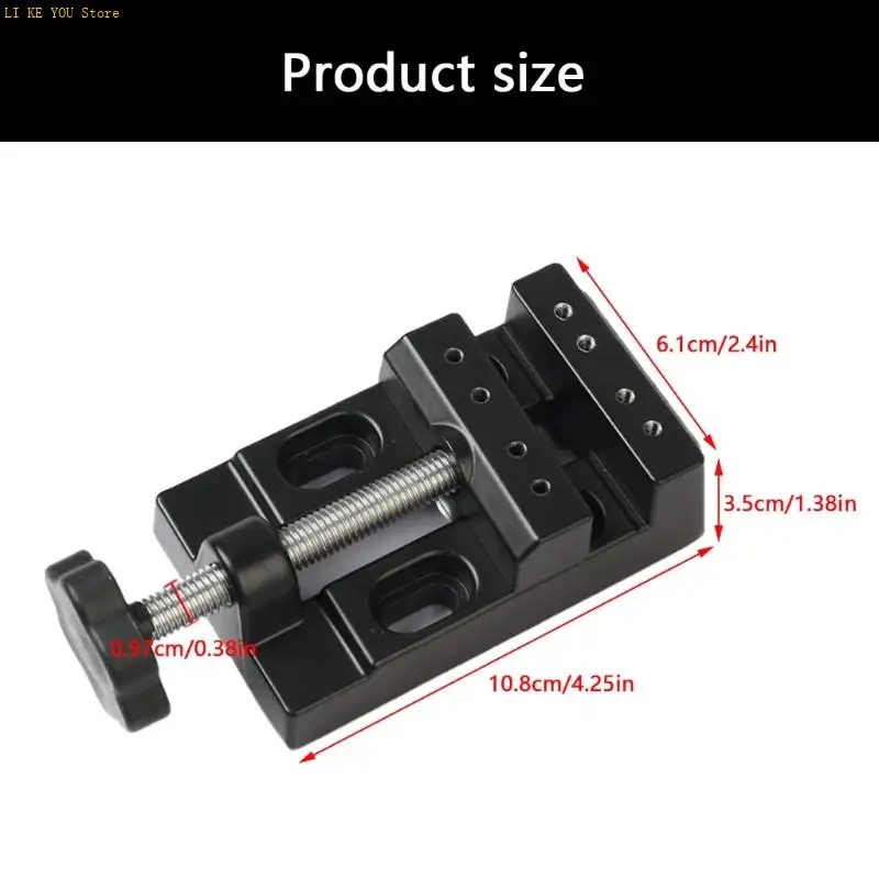 W3JE Sculpture Craft Carving Tool Universal Jaw Benches Clamp Mini Drill Press Table