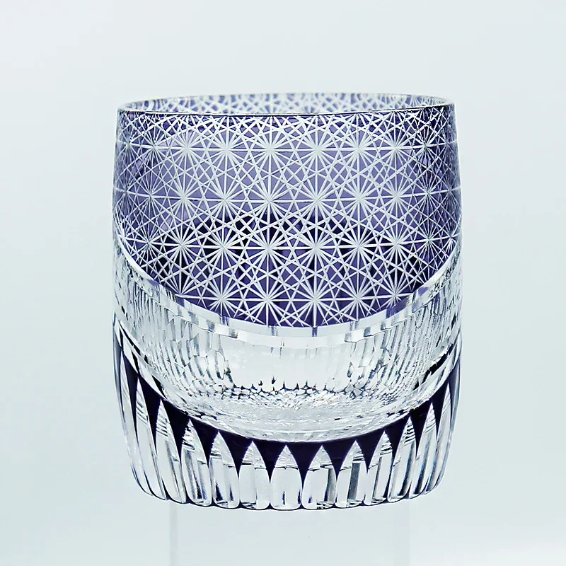 verre-a-whisky-edo-kiriko-decoupe-a-la-main-coupe-a-whisky-purple-rock-verre-old-fashioned-en-cristal-grave-a-la-main-verrerie-kiriko-japonaise