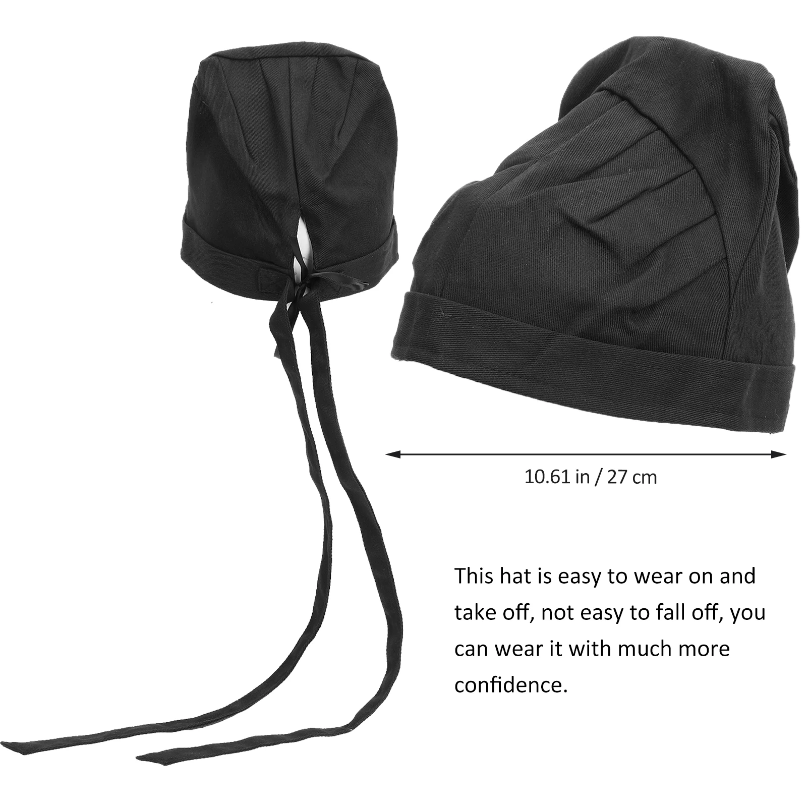 

Hanfu Hat Party Headdress Chinese Style Headgear Retro Prop High Quality Cotton Decorative Man Cosplay