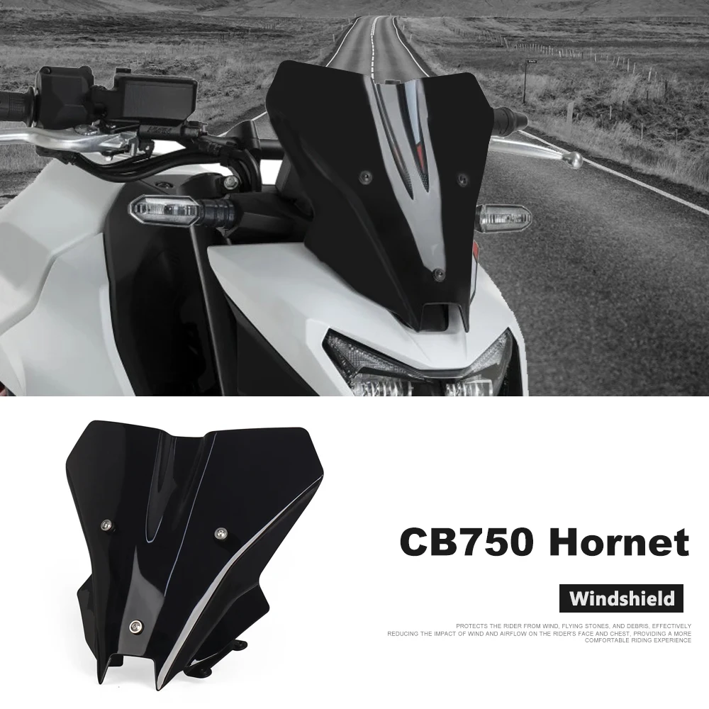 

CB750 Hornet Windshield Covers Motorcycle Windscreen Screen Touring Visor Air Fairing Wind Deflector For Honda CB 750 Hornet