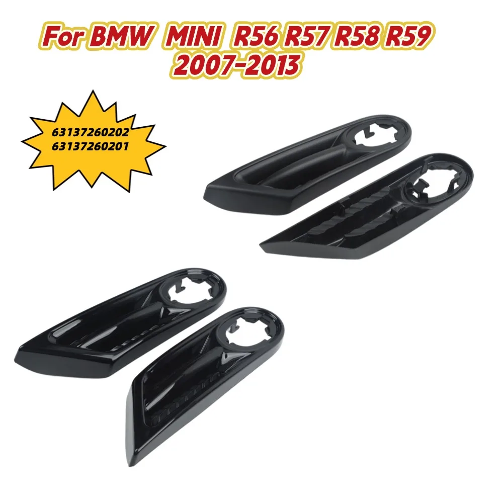 Side Marker Light Housing Cover For BMW MINI R56 R57 R58 R59 Front Repeater Scuttle Trim 63137260201 63137260202
