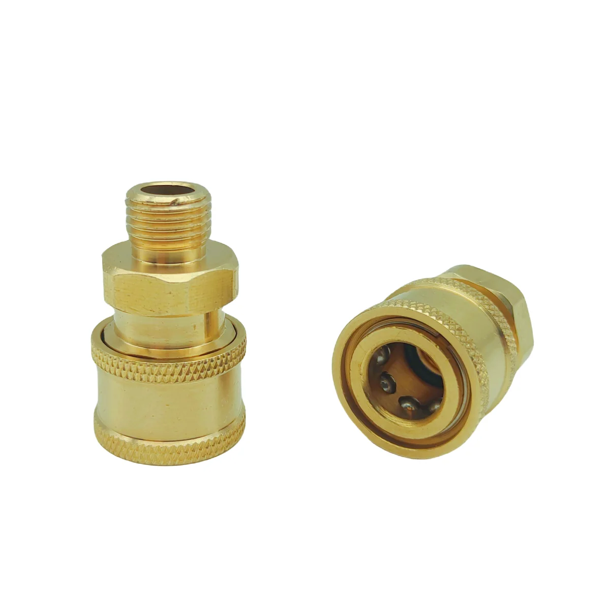 Drisie 3/8 Inch Snelkoppelingsaansluiting Met G3/8 Draad Bsp3/8 Voor Hogedruk Carwash Adapter