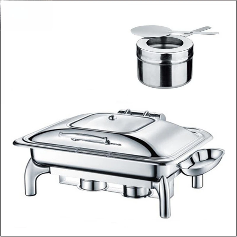

Modern stainless steel 9L electric food heaters for hotel and restaurant catering services