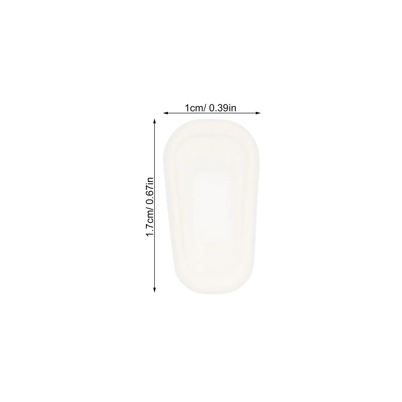 12Pairs Silicone Nose Pads for Eyeglasses Anti-Slip Glasses Nose Cushion Optical Frame Support Replacement Pads