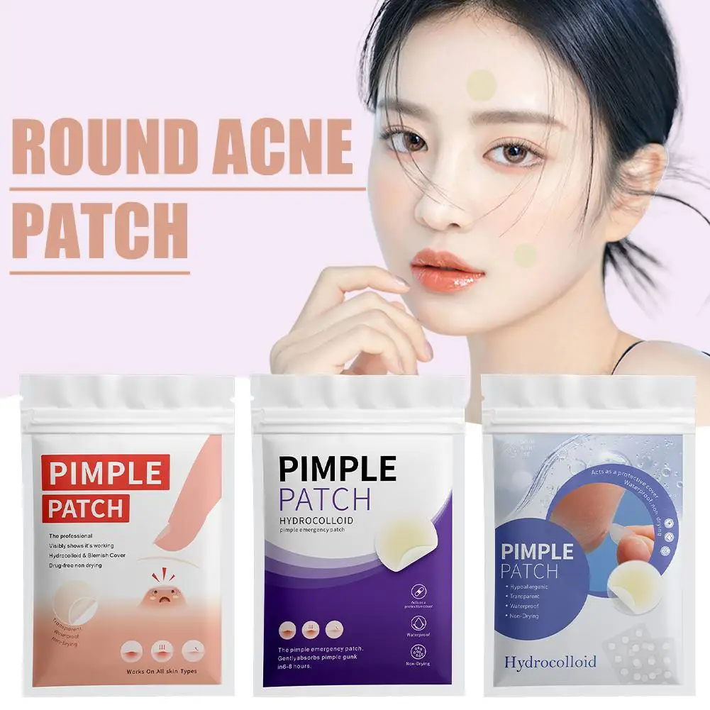 360PCS/400PCS Rotondo Acne Toppe E Stemmi Invisibile Trattamento Dell'acne Copertura Nascondere Le imperfezioni Trasparente Traspirante Brufolo Adesivo Per Adolescenti