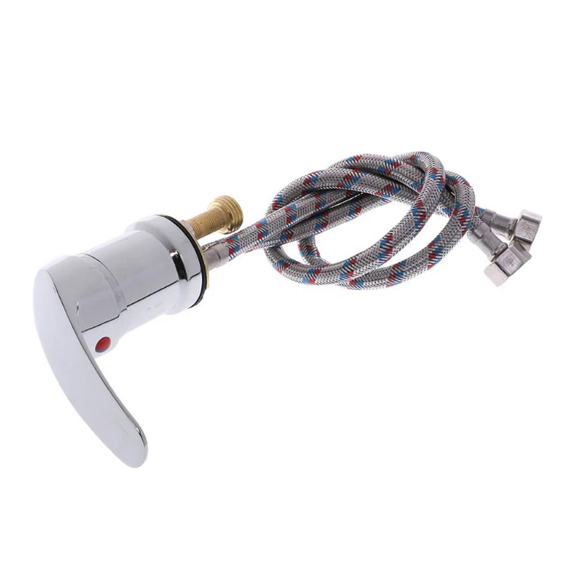 -[33A Tvdae] Hot Cold Faucet Spray Hose Replacement Set Spa Beauty Salon Shampoo Bowl Sink Hair Salon Building Materials Accesso