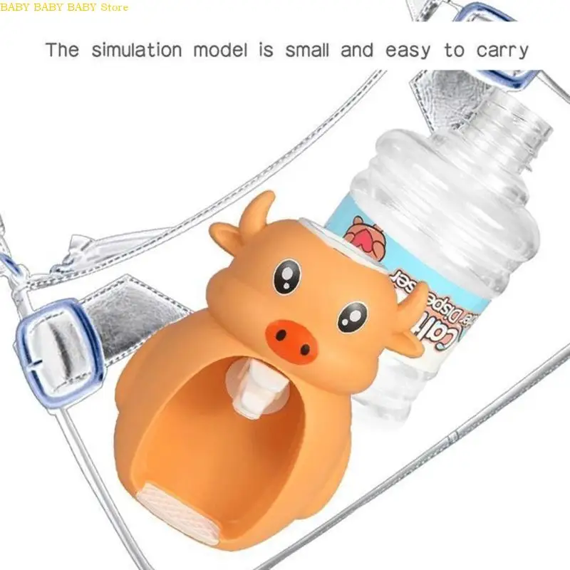 Q81a ดื่มน้ำพุสำหรับน้ำผลไม้น้ำนมการ์ตูนน่องของเล่น