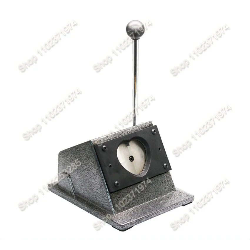 Heart 57x53mm Badge Machine Card Cutter Heart shaped Desktop Cutter