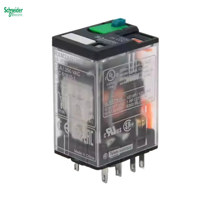 Schneider Electric RXM2AB2BD/2P7/2B72F7/2JD/2ED Small Relay