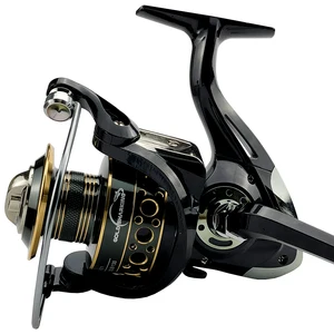 Spinning reel fishing with metal line cup, 5.2: 1/4.7: 113bb, spheres bearings, reel fishing carp, bk2000-7000, sea tackle Main Main Sales Molinete 7000 - №2