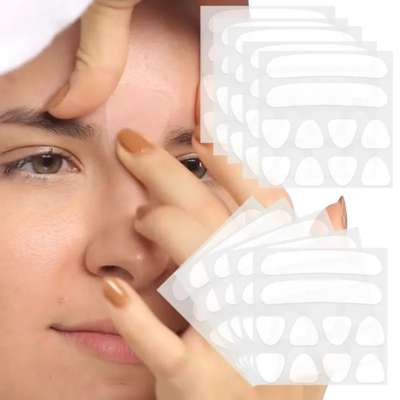100pcs/10 Sheets, Neutral Facial Patch Set - a Multi Part Skincare Kit Suitable for Forehead, Eye Corner, Cheek