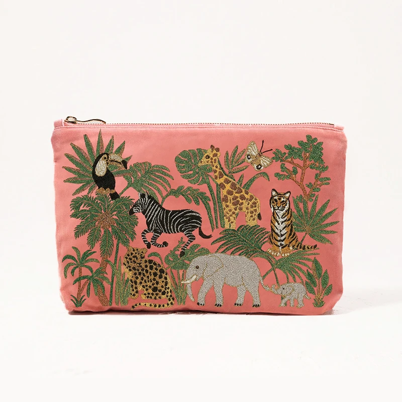 

Большая вместительная практичная осенне-зимняя новая бархатная сумка для сбора букв для женщин, модный клатч с принтом