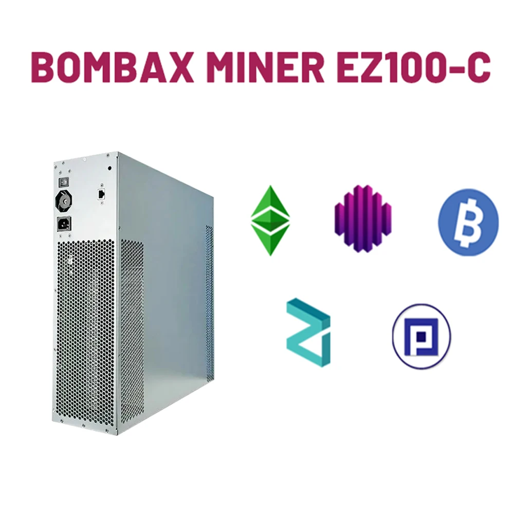 In Stock Bombax EZ100-C 3800MH/s 760W Quiet Miner Machine ETC ZIL OCTA