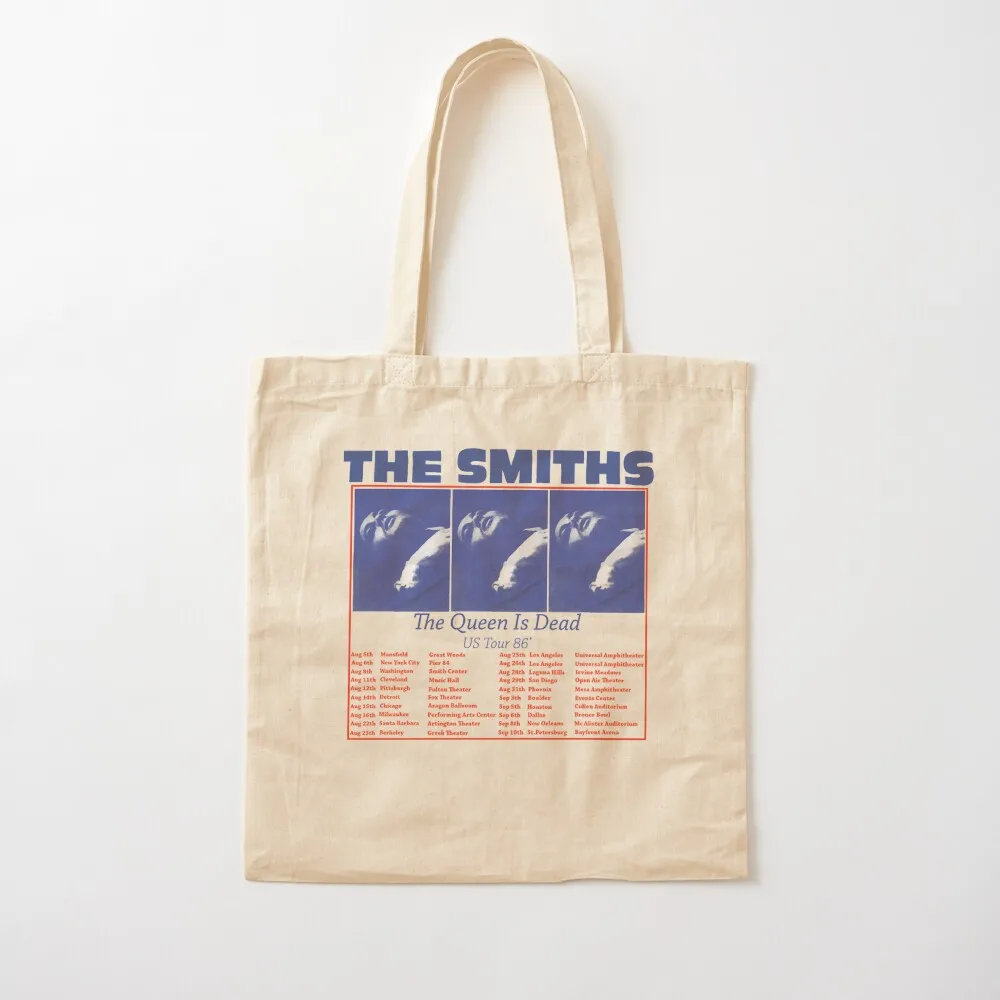 The Smiths US Tour 86,The Queen is Dead Classic T-Shirt Tote Bag canvas tote shoping bag custom tote bag Canvas for women