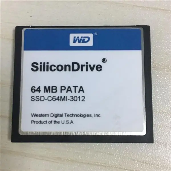 SILICON DRIVE CF card 64MB WD CF 64M Frank numerical control machine tool CF for industrial equipment