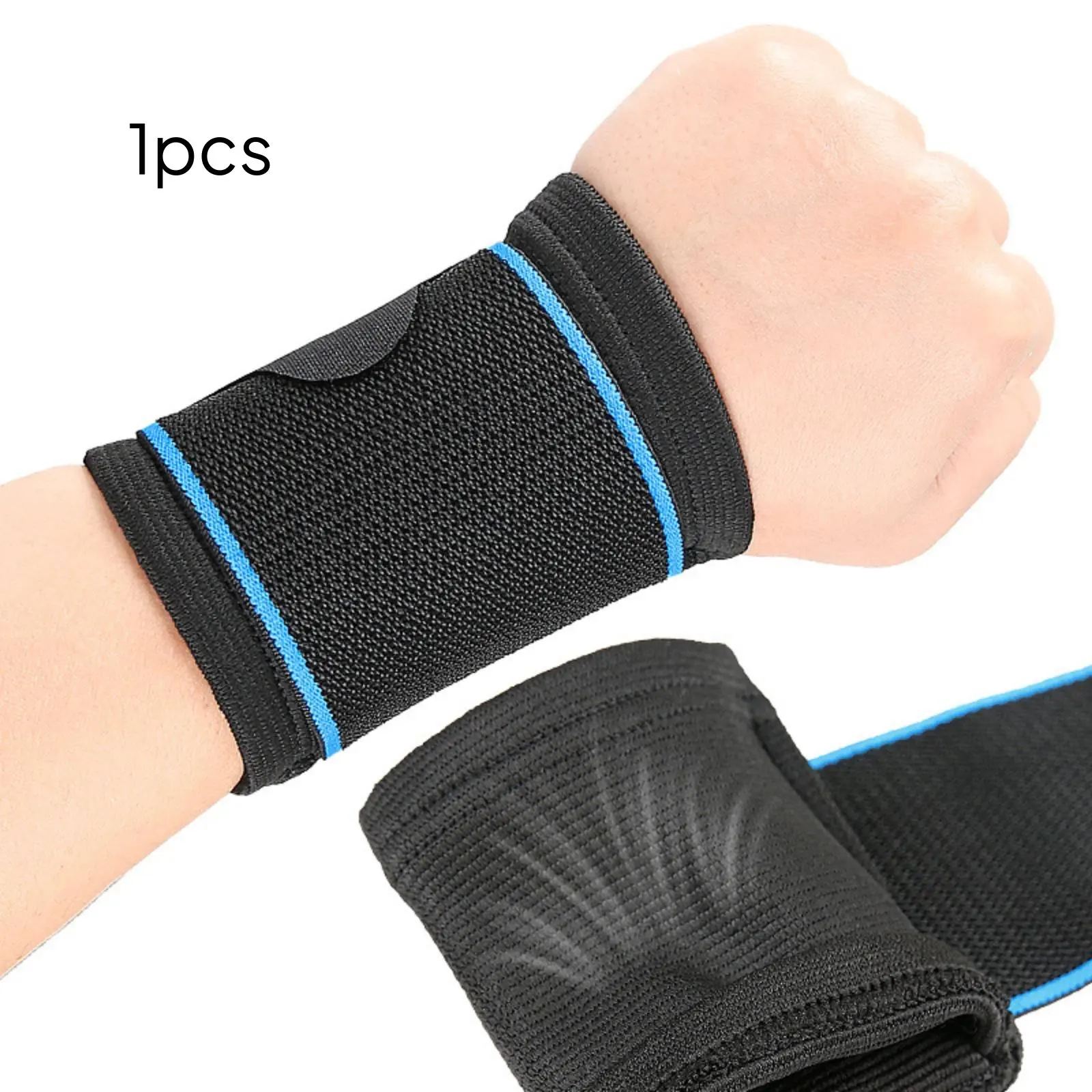 

Breathable Knit Wrist Sleeve Absorbent Breathable Wrist Wrap Sports Gear Washable Moisture-Wicking for Athletes