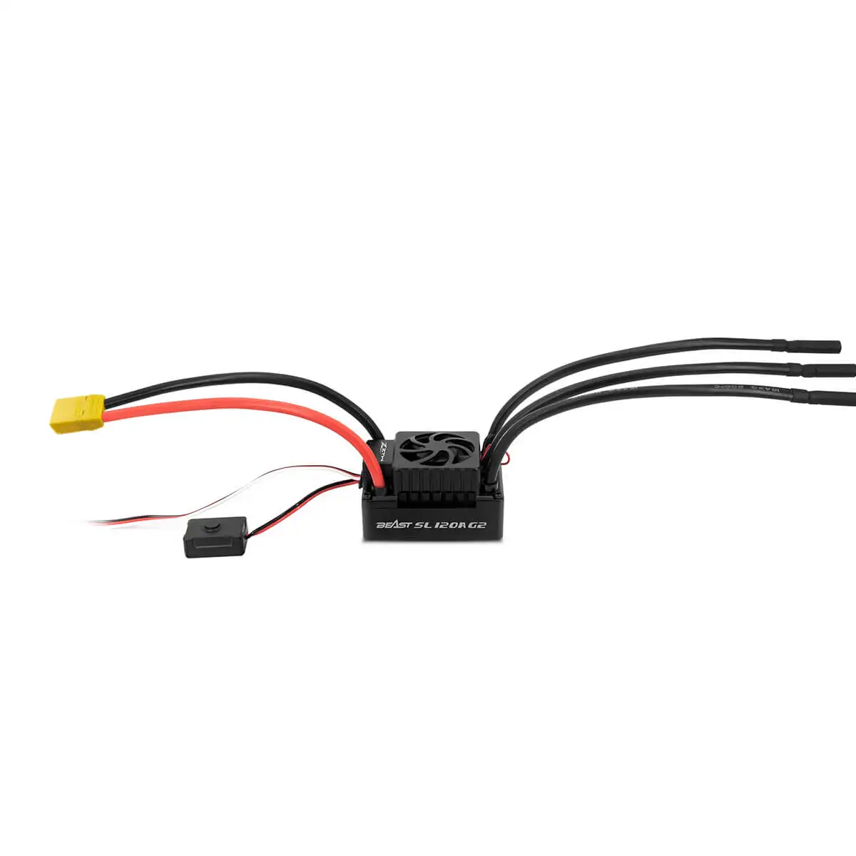 ZTW New 32-Bit ESC Beast G2 SL 120A 2-4S Brushless Speed Control Built-in 6/3A BEC 3660 4200KV Motor Combo For 1/10 SCT RC Car