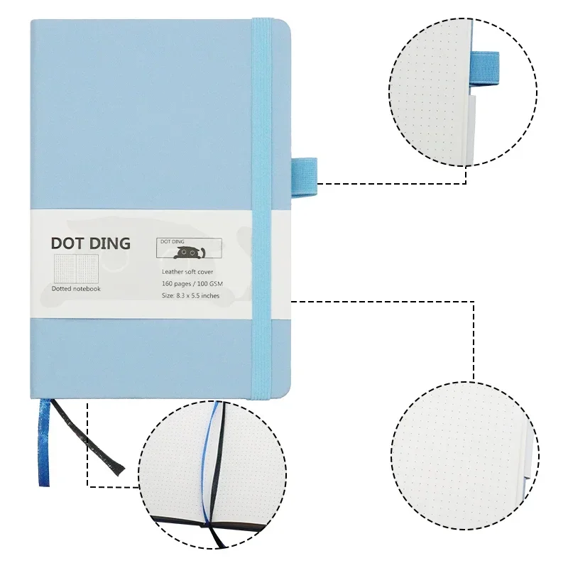 2023 A5 Notebook Zeitplan Tagebuch Schreibwaren Notizblock Budget Sketch Schule Liefert