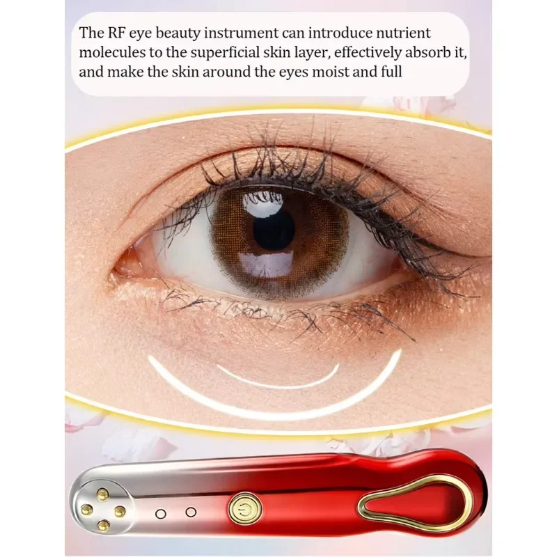 Mini Massage Tighten Eye Muscle  Wrinkle Removal and vibration Beauty Device for Fade Eye Circles