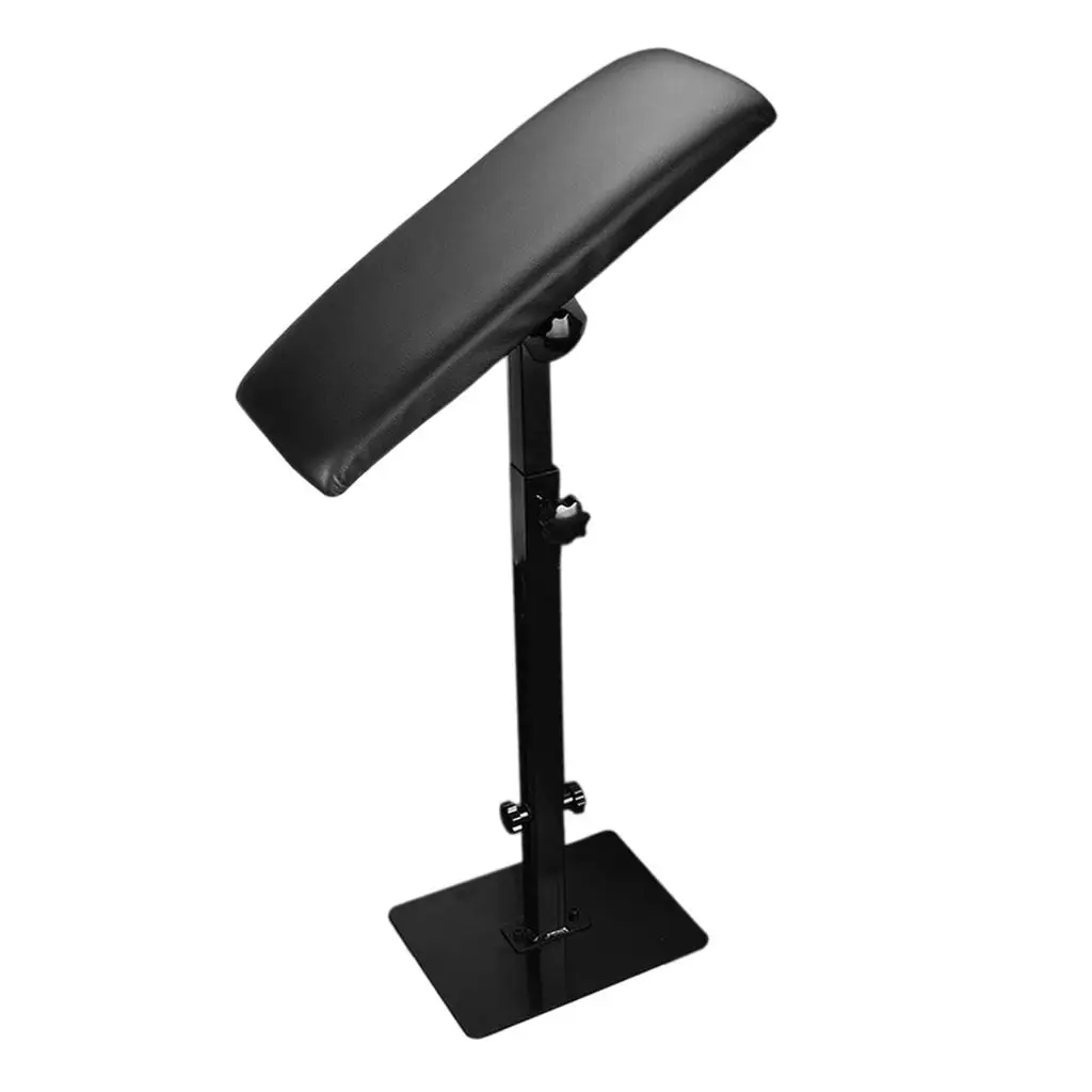 

Height Adjustable Armrest Stable Stand with PU Leather Pad Arm Leg