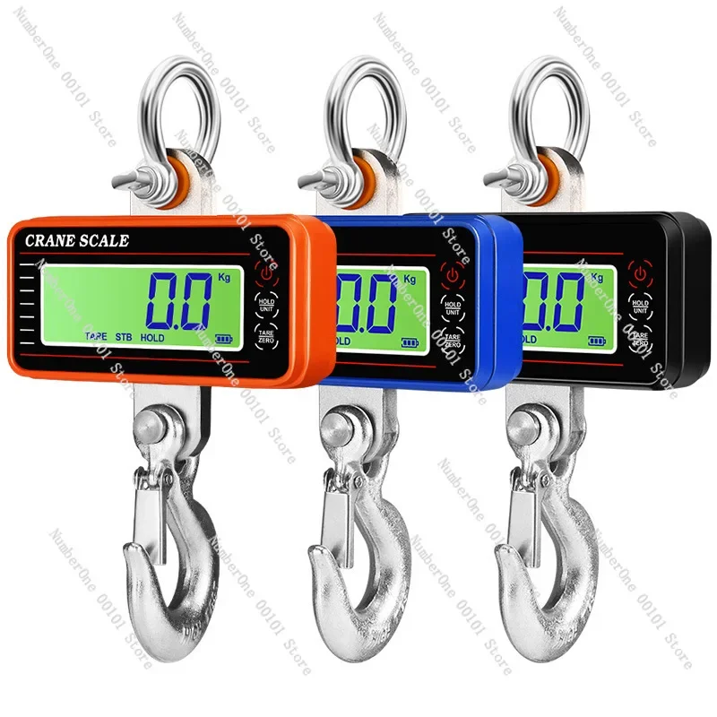 Electronic Hoist Scale, Portable Crane Scale, OCS Electronic Hook Scale, 1.5T, 1500kg