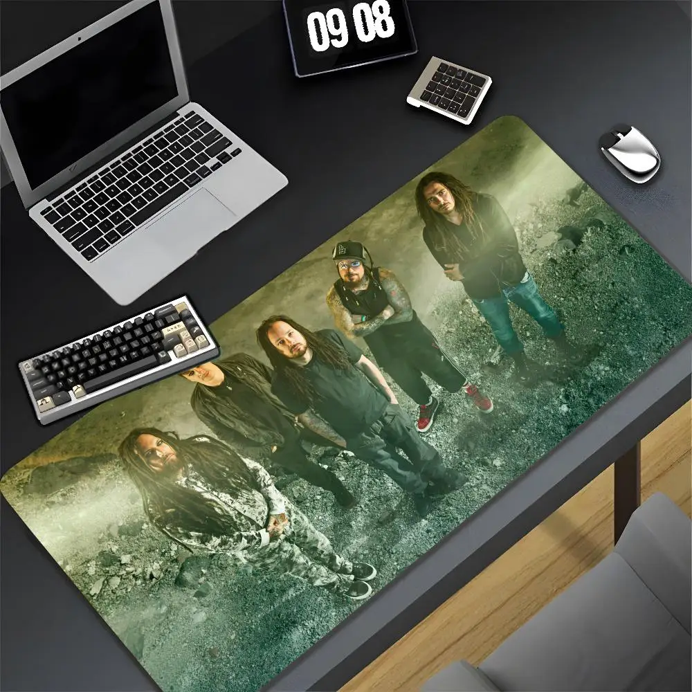 Korn Heavy Jonathan Davis  Mouse Pad XXL Gamer Gaming PC Computer Otaku Locking Edge DIY Customized Photo Laptop Notebook Desk M