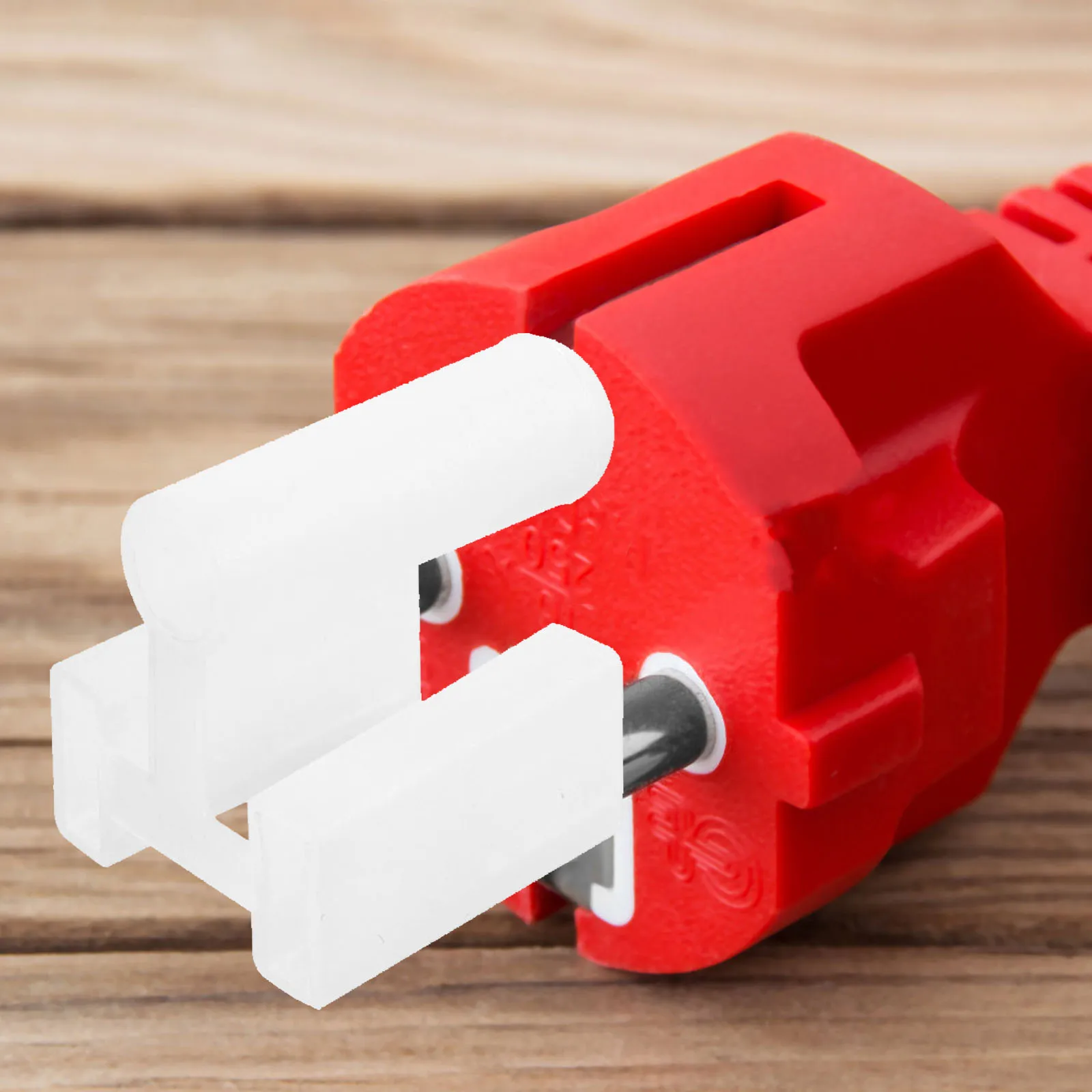 

100 Pcs Plug Protective Cover Plastic for Plugs Safety Caps Electric Outlets Male Socket Covers Proof Prong Office