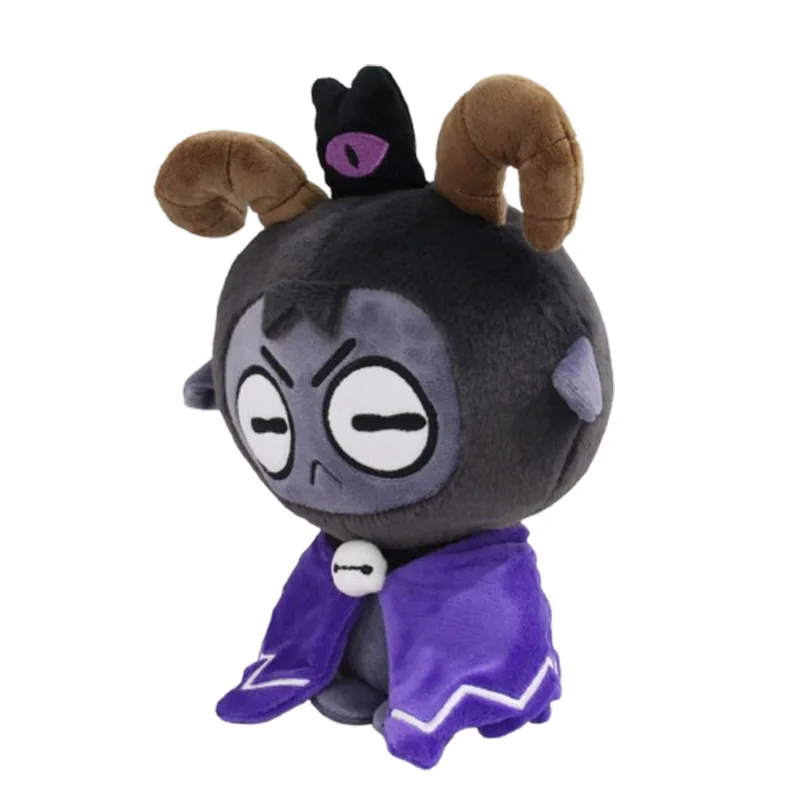 Kawaii Demon Lamb Plush Toy para crianças, bichos de pelúcia, bonecas Boba Apocalypse, presente de aniversário 25cm