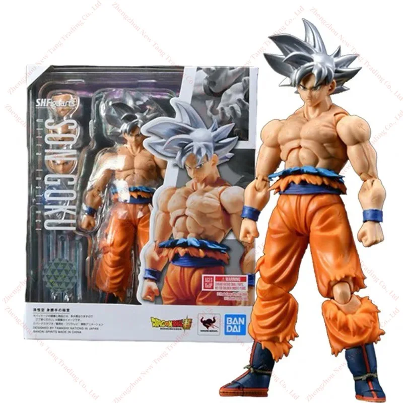 

Original Bandai S.H.Figuarts Shf Reissue Dragon Ball Super Son Goku Ultra Instinct In Stock Anime Collection Figures Model Toys