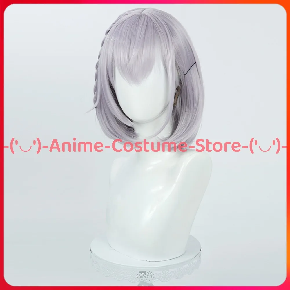 Hololive VTuber Gen1 Shirogane Noel Cosplay perruque Kimono Anime personnage de jeu Halloween carnaval fête Costume perruques cheveux synthétiques