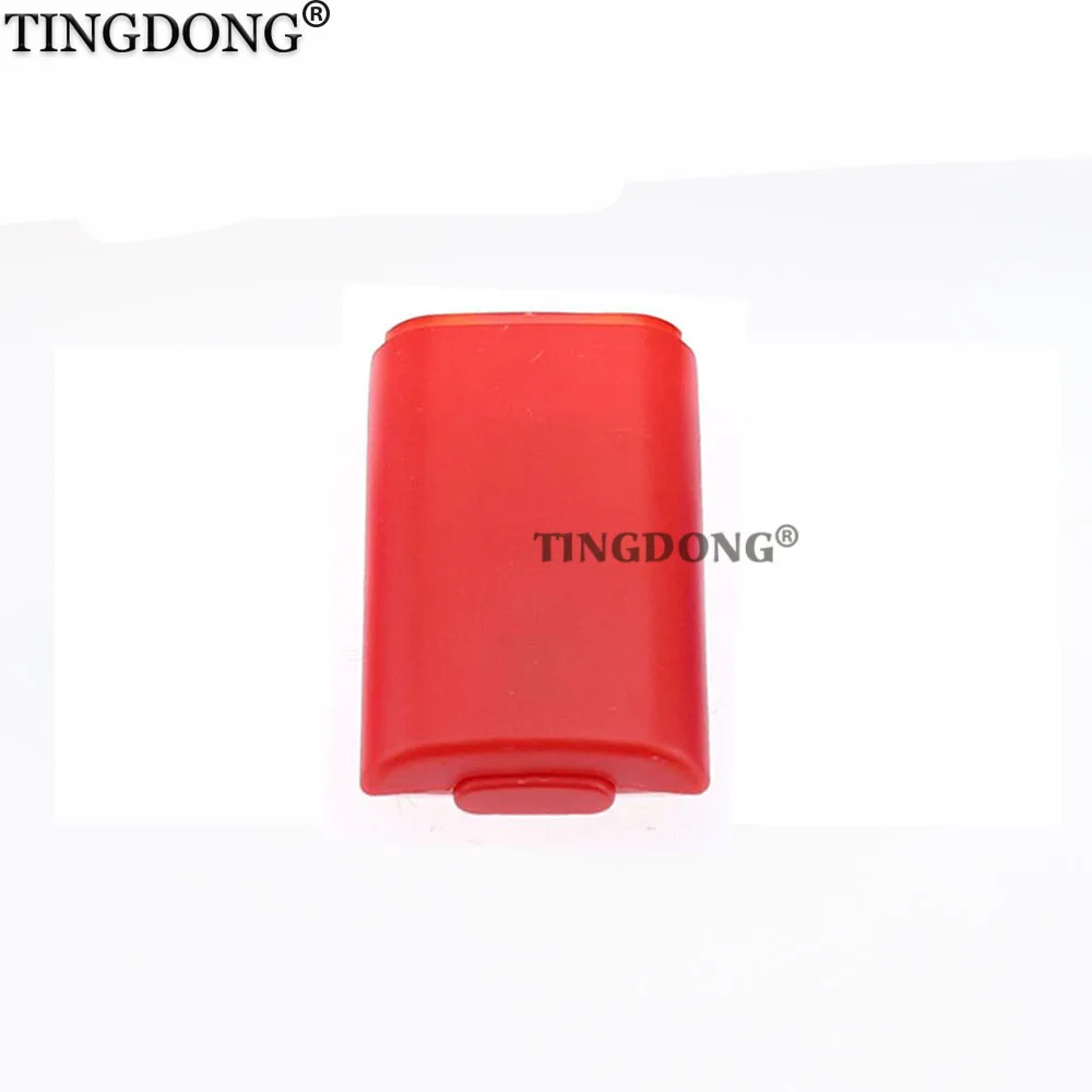 1 шт., красный, синий, розовый, белый, черный, дополнительный пластиковый чехол для аккумуляторной батареи, замена чехла для Xbox 360, запасная часть