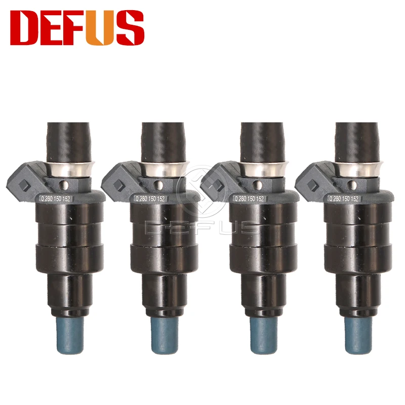 

DEFUS 4pcs Hot-Selling Standard Size Fuel Injector 0280150152 for Alfa Romeo 75 Cherry III 1.3 2.0 Common Rail Injector Vales